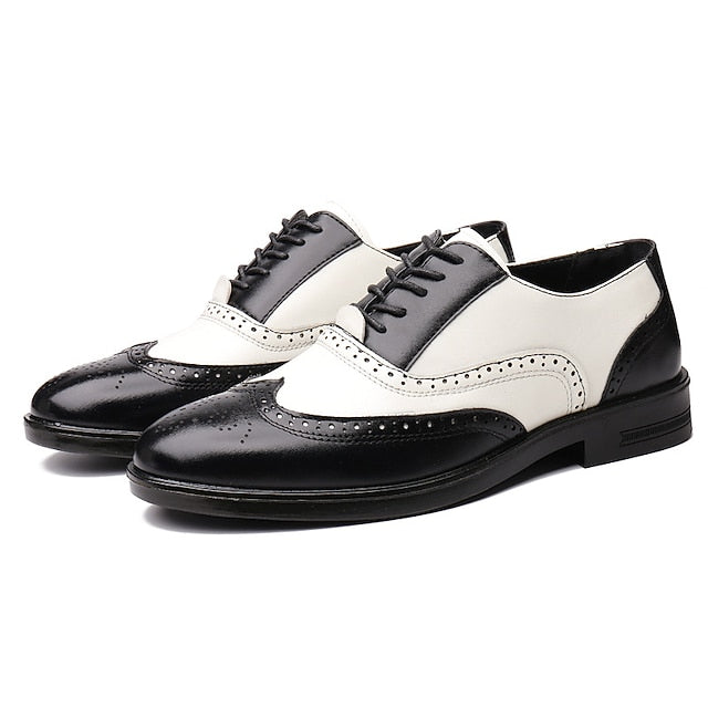 Burgundy Oxford Men