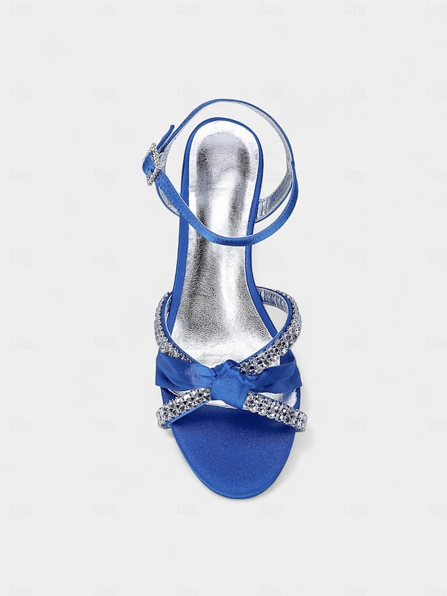 Satin Wedge Women