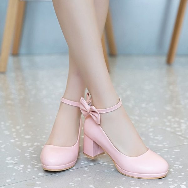 White for Bow Jane Shoes Girls' - Perfect Weddings Mary - Image 19