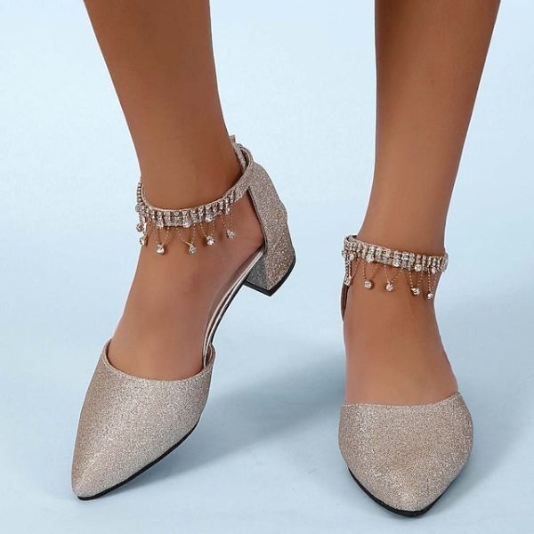 Women's Shoes Wedding Pumps Bridesmaid Bridal Elegant - Image 3
